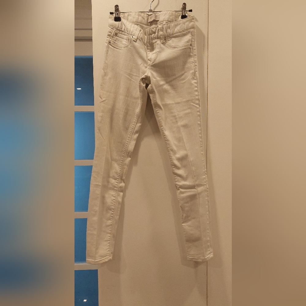 Stellah Cream Skinny Women's Jeans